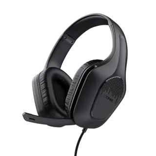 Trust audifonos alambricos gamer color negro - 24990