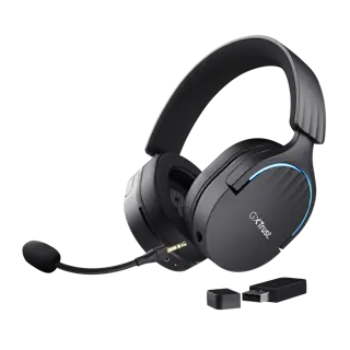 Trust audifonos inalambricos gamer color negro - 24901