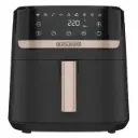 Black + Decker freidora de aire 8L purifry digital color negro - AFBD82-1BDLA